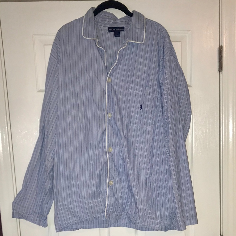 Polo Ralph Lauren Women’s boyfriend pajama top. M